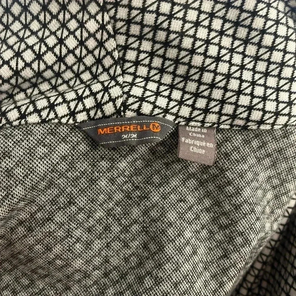 EUC Merrill size medium sweater cowl neck geometric - Picture 2 of 2